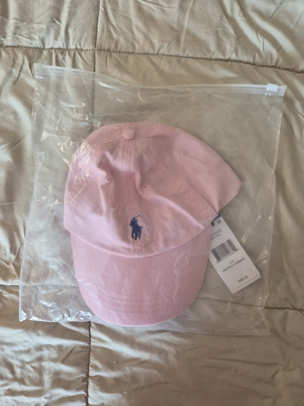 Polo by Ralph Lauren Pink Cotton Kids Baseball Cap